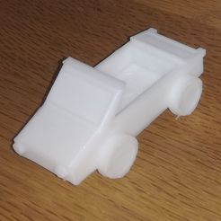 voiture .jpg STL file One block car. Car only one print・3D printer design to download