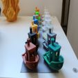 IMG_8934.JPG ベンチートレイ（展示用ベンチーボート8隻）
