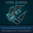 Tie-Phantom-Graphic-11.jpg 3D file Tie Phantom Model 1/72 Scale・3D printer model to download