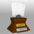 render.png Free STL file Runmmy Championship Trophy・3D printing idea to download