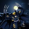 dark_claw_by_arielalexco_dedzhiy-pre.jpg DARKCLAW AMALGAM Batman Wolverine FIGURE FULLY ARTICULATED MAFEX MCFARLANE