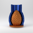 frontal.png Silicone Mold System - Dragon Egg – Master & Box
