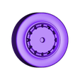 Rueda x4.stl Fiat 128 Scale Model