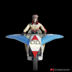 a | D 3D file Kotetsushin Jeeg Steel Jeeg Mazinger Z 3D PRINTING MODEL STL・3D printing idea to download