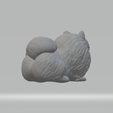 3.png Pomeranian Dog 3D print model