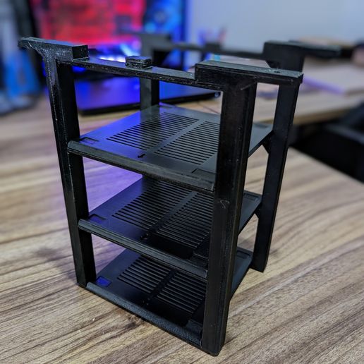 unnamed.jpg INTEL NUC - UNDER DESK MOUNT (3 TIER) v2