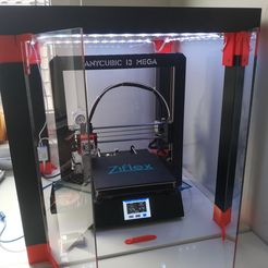 IMG_20190729_170426.jpg Fichier STL gratuit Méga enceinte Anycubic i3 (tableau IKEA LACK)・Objet imprimable en 3D à télécharger