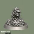 MINIATURES Fichier 3D Vers de roche・Objet imprimable en 3D à télécharger