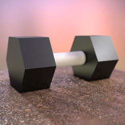 MancuernaHexagonal_01_201122.png STL file Hex dumbbell box・3D printable model to download