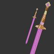IMG_3974.jpg Kpop Cazadores de Demonios Rumi Arma Espada 3d Modelo STL