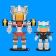pic 2.jpg Transformers MTMTE 'Chibi' Chromedome and Rewind Non Transforming Figures