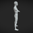 2.png Human Body Mesh In T-Pose