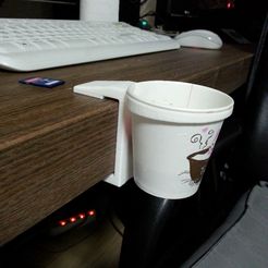 04.jpg Бесплатный STL файл cup holder DIY・3D-печатная модель для загрузки