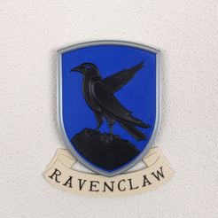 ravenclaw.jpg 3MF file Ravenclaw Crest MMU (Harry Potter)・3D printer design to download