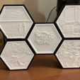 received_764091698122417.jpeg STL file Itslitho Box Litho Hexaleaf / Lithophane Hexaleaf Box・3D printer design to download