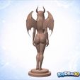 jpg_frame_06.jpg Winged Stone Succubus Demon Statue – RDW3D-OIF77
