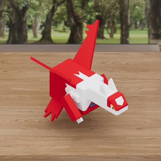 Latias Pokemon Multipart 3D model