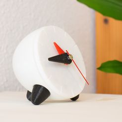 Thingiverse featured.jpg Archivo STL gratuito Reloj funcional de escritorio / cama・Design para impresora 3D para descargar