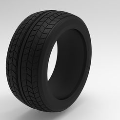 WHEEL-TYRE.484.jpg Download STL file Tyre for RC Car • 3D printable object, matxxtia
