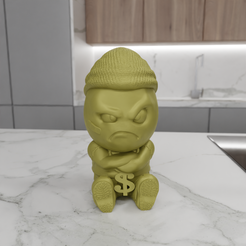 HighQuality.png 3D Angry Egg Decor avec 3D Print Stl Files and Gift for Kids & Kids Toy, Figure, 3D Printing, Figure Body, 3D Printed Decor, 3D Figure Print