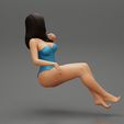 3DG1-0004.jpg Fichier 3D Femme sexy en maillot de bain Assise・Modèle pour imprimante 3D à télécharger