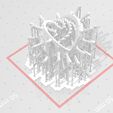 PreSupported.JPG 3D-Datei Covid, 40%OFF, 3D-druckbare Coronavirus-Zelle, nicht-kommerzielle Version・3D-Druck-Idee zum Herunterladen