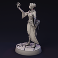 3.png Arcanist | TTRPG Cleric/Mage/Artificaer 32mm Model With Elf and Human Ears