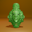 Render.png Mascara Maya funeraria de Oxkintok