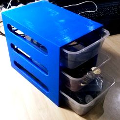 CAM04668.jpg Free STL file Stackable Drawer System・3D printer design to download
