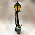New-Years-Lantern-Lampost-55.jpg Build-a-Light New Year's Add-On Bundle - Frohes neues Jahr Banner und Champagner-Eimer (2026-2030 enthalten) | STL-Dateien, kein AMS erforderlich, kommerzielle Lizenz