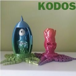 kodos.jpg STL file Kodos, Alien from the Simpsons・3D printable model to download