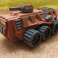 thingivers.jpg 3D-Datei Leichter Aufklärungspanzer "Johannes" alias "John" kostenlos・Design für 3D-Drucker zum herunterladen