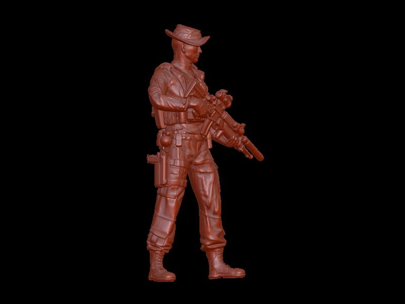 BPR_Render2.jpg STL file AMERICAN SOLDIER ON GUARD・3D printable model to download, estorilmad