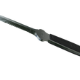 model-45.png Low Poly Stainless Steel Tactical Combat Knife With A Silver Blade And Black Grip
