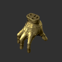 Thing_1.png Free STL file Thing of Wednesday - USB and pen holder・3D print design to download