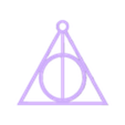 llavero harry potter triangulo.stl Magischer Schlüsselanhänger / Magic keychain