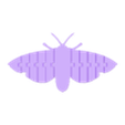 Articulated_Moth.stl Flexi Articulated Moth