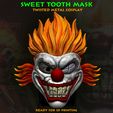 01.jpg Sweet Tooth Twisted Metal Mask With Hair High Quality