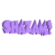 WhiteRedYellow - Shazam! (Comics).stl 3D MULTICOLOR LOGO/SIGN - Shazam! (Comic Book)