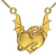 Dragon  Heart  Pendant.png Dragon heart Pendant