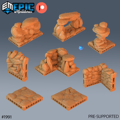1991-Modular-Rock-Walls-Open-Lock.png Modular Rock Walls ‧ DnD Miniature ‧ Tabletop Miniatures ‧ Gaming Monster ‧ 3D Model ‧ RPG ‧ DnDminis ‧ STL FILE