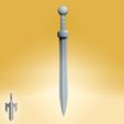 Gladio.jpeg Sword Legionary Roman (Gladius) - MOTU, MOTUC & MYTHIC LEGIONS