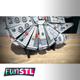 funstl-display-stand-millenium-falcon-75105-picture-4.png Support for Faucon Millenium #75105
