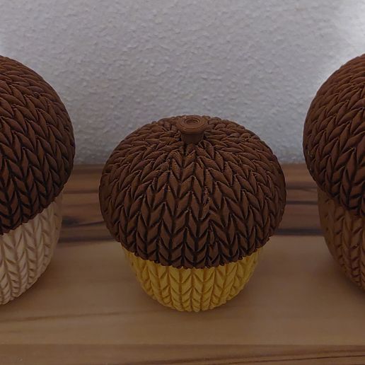 20251014_191953.jpg Knitted Acorn Light