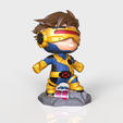 Chibi-Cyclops-stl-3d-printing-files-toy-figure-miniature-xmen-cute-playful-beginner-10.png Chibi Cyclops STL 3D Printing Files | High Quality | Cute | 3D Model | Marvel | X-men | Toy | Figure | Playful