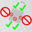 Customization_Areas.png Infinity Square Fidget: Print in Place, Easily Customizable