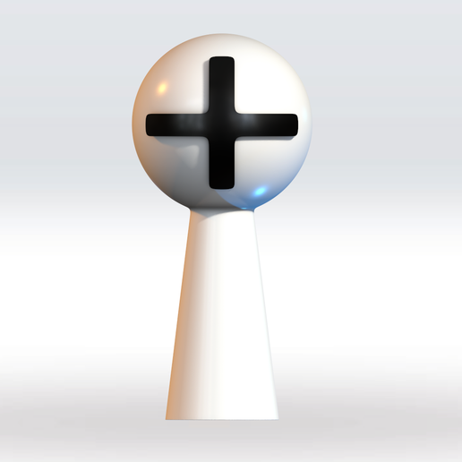 Sprunki OC Sniper ball STL file 3D Model 3mf Multicolor Fanart