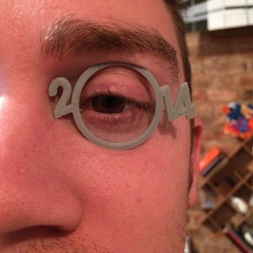 2014 New Year Monocle