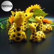 c.jpg GIRAFFA PICCOLISSIMA E CARINA IN LAMIERA FLESSIBILE
