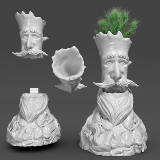 Tree - pot 3D model